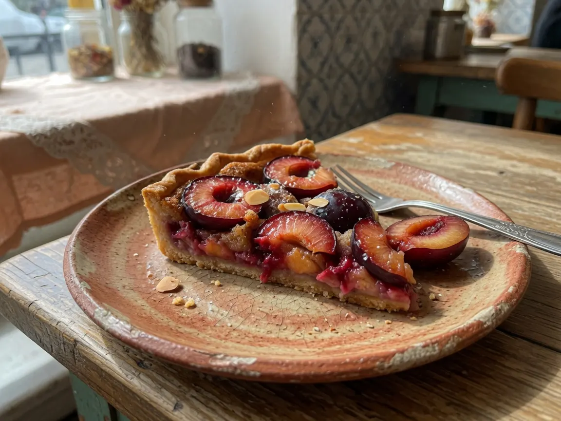Plum tart