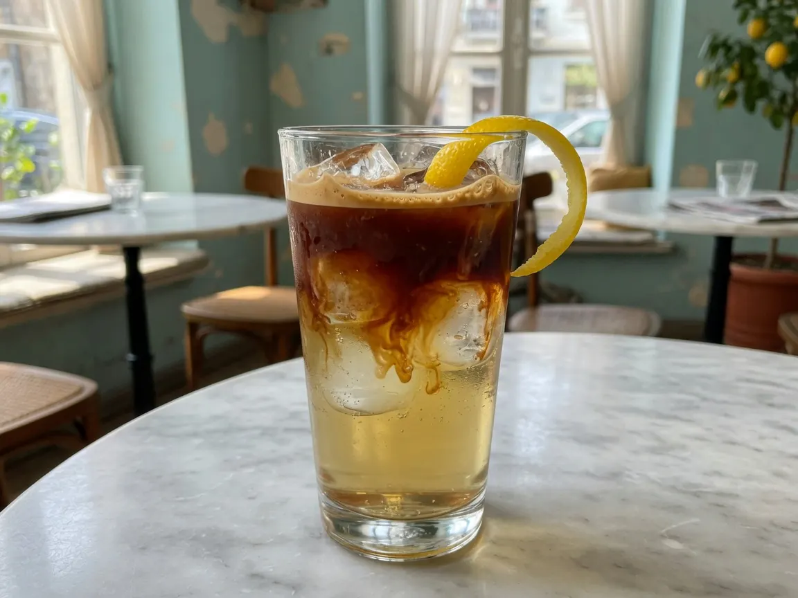 Espresso tonic