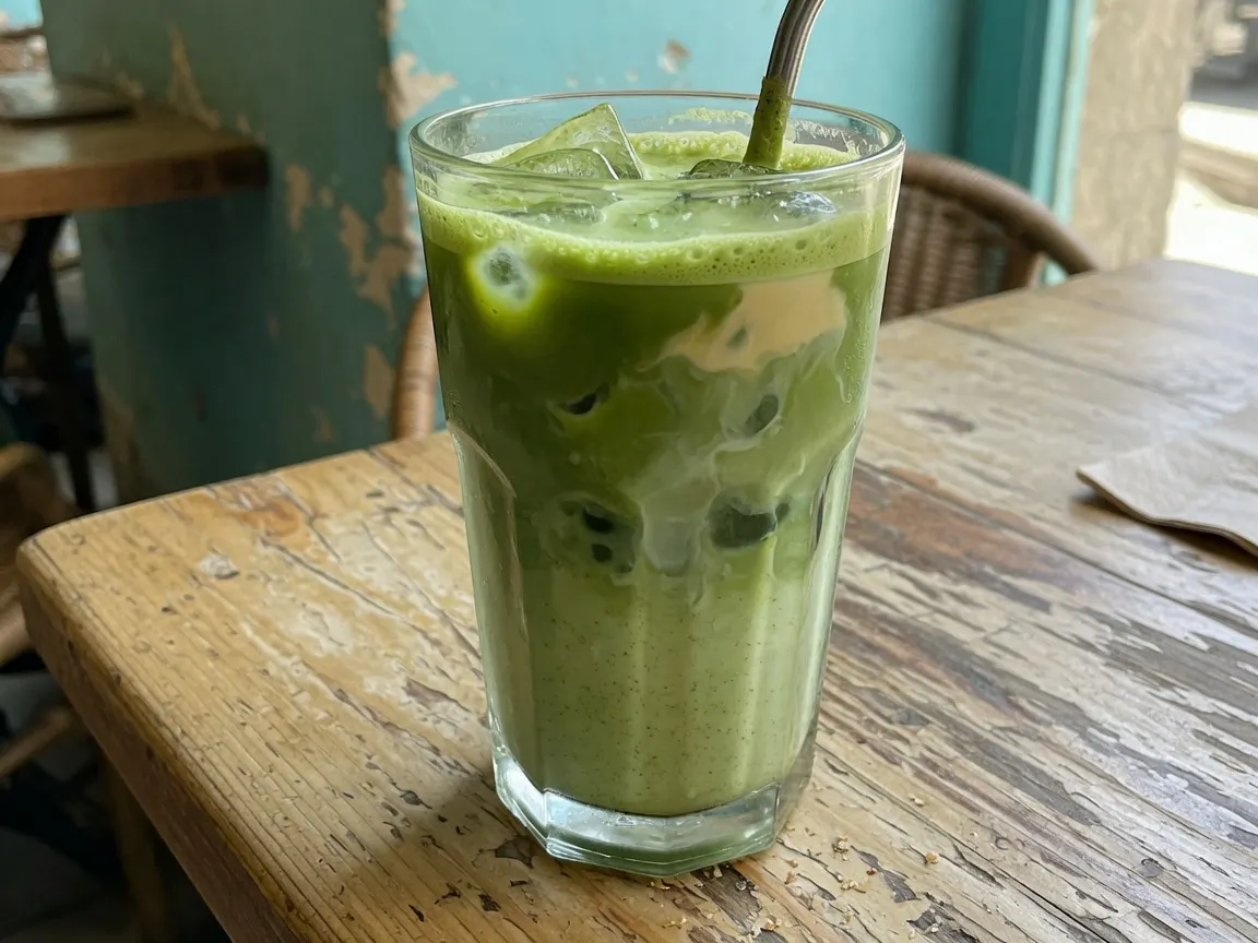 Iced matcha