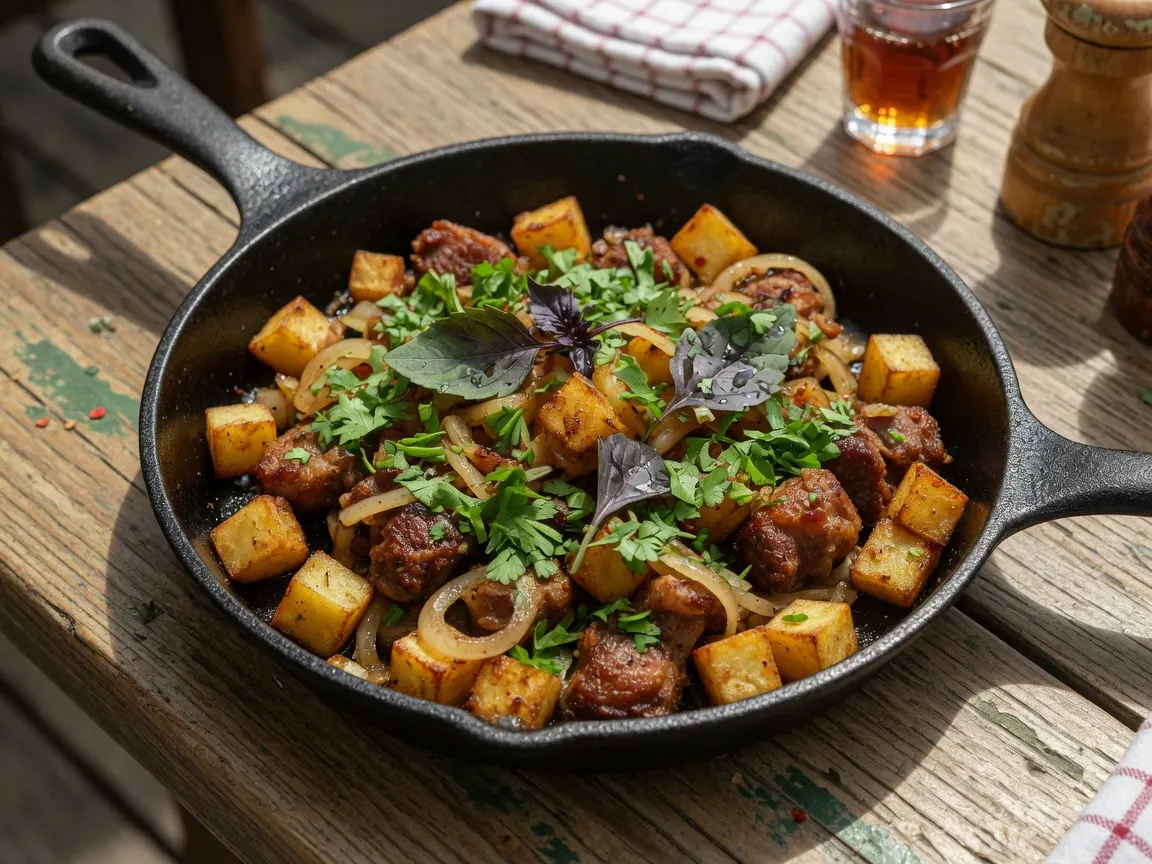 Ojakhuri, pork