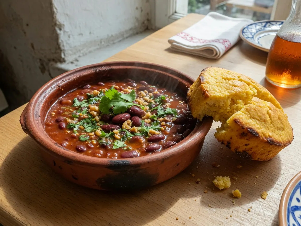 Lobio in a pot