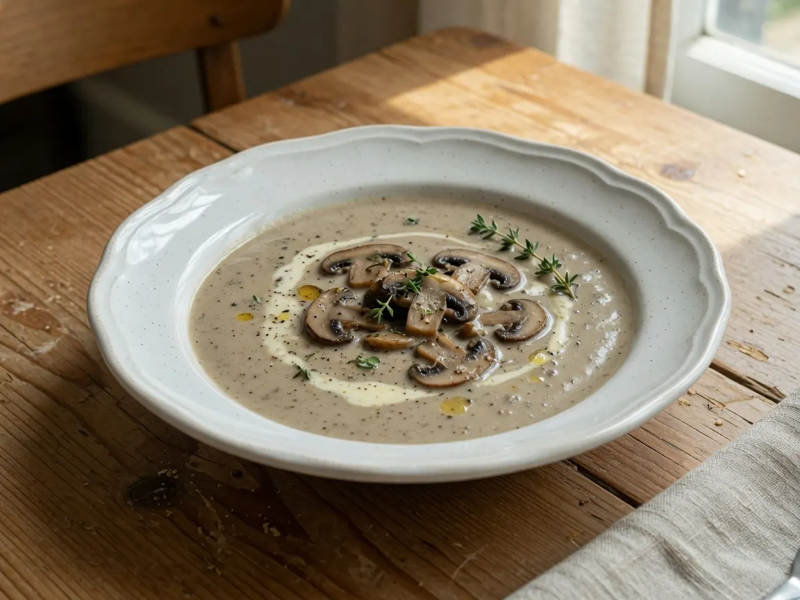 Mushroom soup